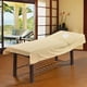 thumbnail image 2 of 2/3/4pcs Universal Duradero SPA Hojas de de Paño Salón Belleza Cubierta + Cara Agujero de Respiración 2 piezas amarillas perfecl Hoja de mesa de masaje impermeable, 2 of 8