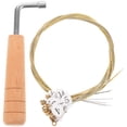 thumbnail image 1 of UPOUART 1 Set Tuning Wrench for Lyre Harp Metal Musical Instrument Accessories for Tuning, 1 of 8