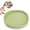 1 Pcs - (Green), variant on Silicone Dog Food Plate Shallow Dog Bowl Flat Cat Dish Small Puppy Plates for Small Dogs and Cats Whisker Fatigue Pet Feeding Bowls for Dry and Wet Food (Light Brown)