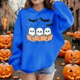 thumbnail image 2 of Makaor Hoodies for Boys Girls Halloween Pullover Sweatshirts Ghost Long Sleeve Coats Fleece Clothes Pockets, 2 of 8