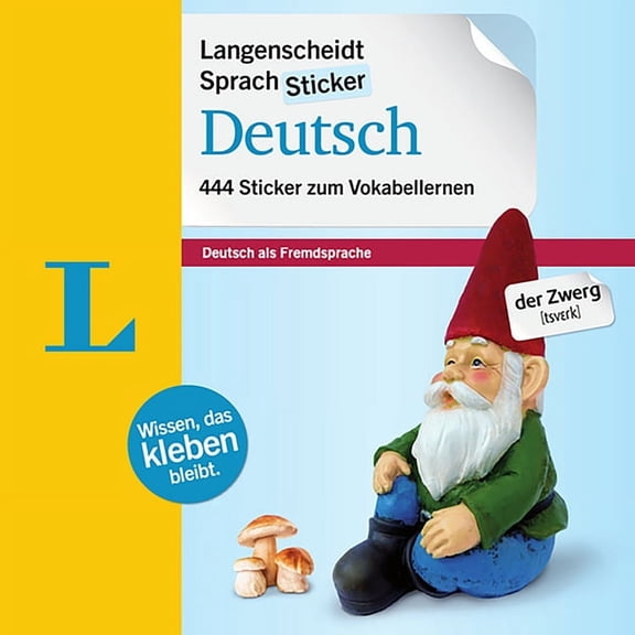 Langenscheidt Vocabulary Stickers: Langenscheidt Sprachsticker Deutsch (Langenscheidt Language Stickers German) : 444 Sticker zum Vokabellernen (Paperback)