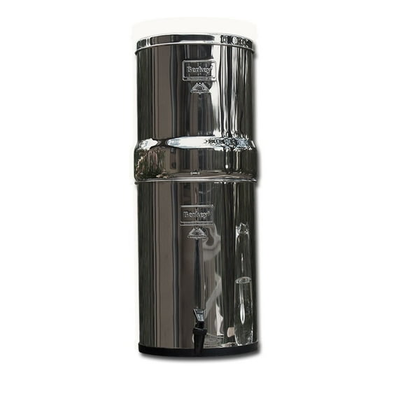 Berkey RB4X4-BB Royal Stainless Steel Water Filtration System with 4 Black Filter Elements