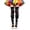 Black, variant on ZHOGXU Kids Halloween Elegant Polka Dot Pattern Thigh High Socks For Girls Soft Party Socks Casual Daily Wear,Yellow