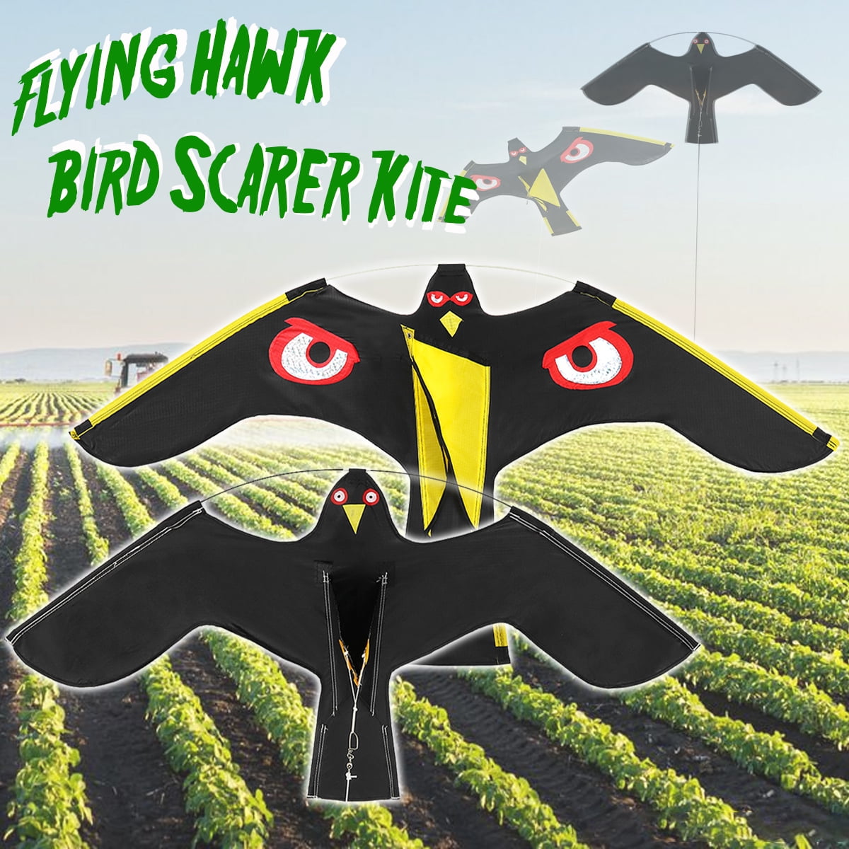 Flying  Kite Bird Scarer Repeller Garden Scarecrow Yard House Decoration 