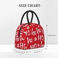 thumbnail image 2 of Balery Hohoho Bolsa de Almuerzo para Mujeres, Caja de Almuerzo, Bolsa de Almuerzo Pequeña Impermeable, Tote de Almuerzo Reutilizable con Gran Capacidad, 2 of 6