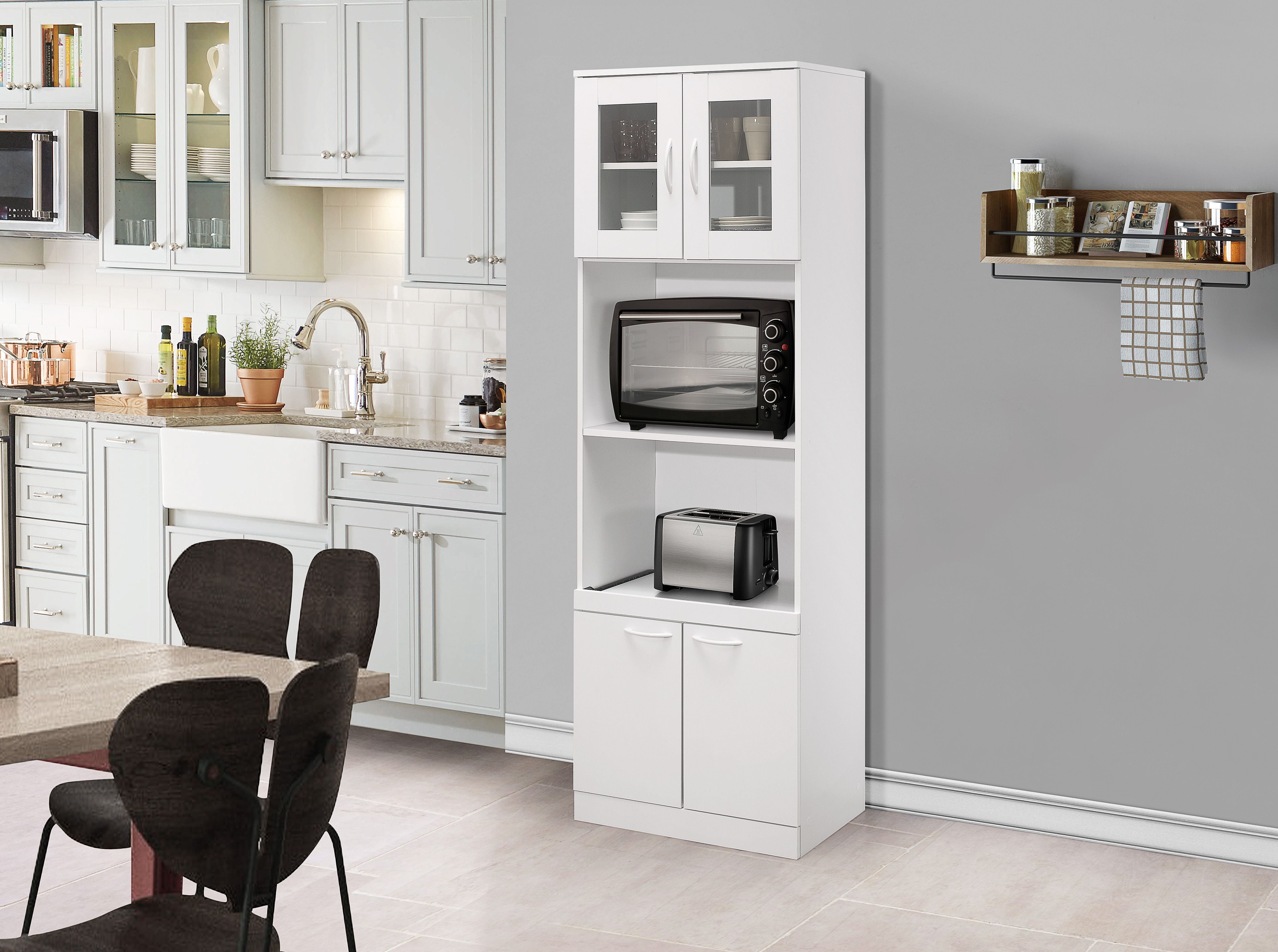 32+ Kitchen Storage Cabinets Microwave Background – Interior Home