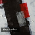 thumbnail image 6 of LALILO Red Grey Black Fabric Shower Curtain for Bathroom ,Waterproof Shower Curtains with Hooks 72"X72", 6 of 6