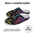 thumbnail image 6 of Kdxio Neon Bar Drinks Women's Men's Slippers Plush Slip-On House Slipper for Winter Indoor Soft Cushion Non-slip Fluffy Slides Slippers-39/40, 6 of 7