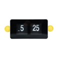 thumbnail image 1 of Página automática de mesa de mesa automática Página automática Turning Creative Home Decor Ornament Digital Display para el dormitorio de la sala de Amarillo negro, 1 of 8