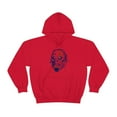 thumbnail image 2 of Chimp Human Face Is Watching You Unisex Heavy Blend™ Hooded Sweatshirt, 2 of 9