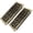 Antique Brass 2PCS-4x10 Inches, variant on Oil Rubbed Bronze 4x12 Inches Walkable Floor Register