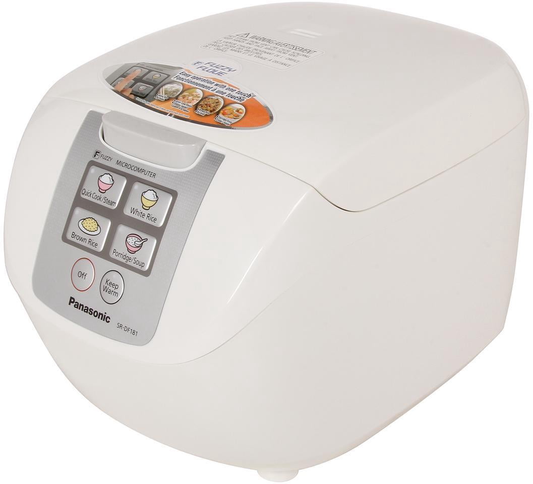 Panasonic SRDF181 White 10Cup Fuzzy Logic Rice Cooker