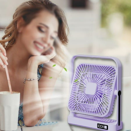 

Desktop Small Fan Silent High Wind Desktop Usb Mini Electric Fan