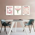 thumbnail image 3 of Picasso Canvas WallSet of 3, Pink Wall Decor Posters for Room Aesthetic, Abstract Pink Room Decor Floral Prints for Living Room, Bedroom, Gallery Decor, 3 of 6