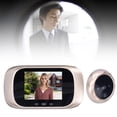thumbnail image 4 of Video ,  Function 90 Degrees View Angle Door Viewer Simple Operation Long Standby Time  For House Guests For Home Use Gold, 4 of 8