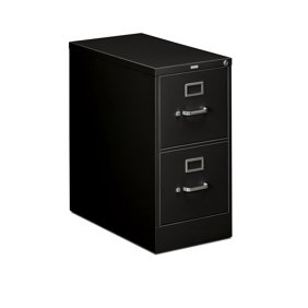Hon Two Drawer Filing Cabinet 510 Series Full Suspension Letter File Cabinet 29 By 15 Inch Black H512 Walmart Com Walmart Com