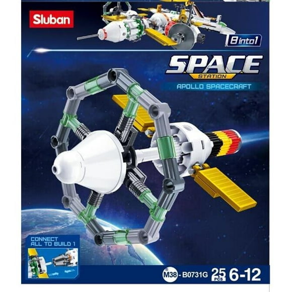 Sluban 731G Espace - NautilusX ISS Démonstrateur Construction Brique Kit (71pcs)