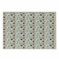 thumbnail image 1 of Owl Print Cutting Board, Childish Sketchy Pattern of Funny Birds Outline Trees and Spots, Decorative Tempered Glass Cutting and Serving Board, in 3 Sizes, by Ambesonne, 1 of 2