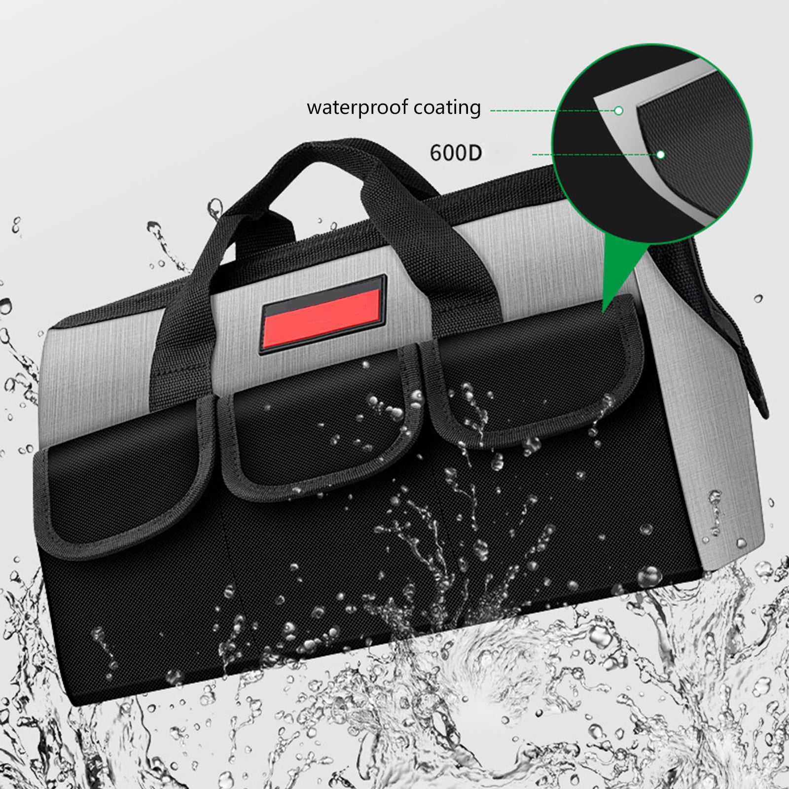 13/16/18inch Oxford Tool Bag Maintenance Storage Bag for Easy Organization Transport Tools Workshops Homes Electrician