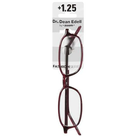 Dr. Dean Edell: Fashion Series +1.25 Glasses, 1 ct