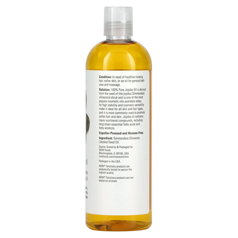 NOW Foods - Jojoba Oil Pure - 16 oz.