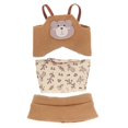 thumbnail image 3 of 17Cm Doll Clothes Doll Clothing Suit for Dress Up Khaki Material, 3 of 5