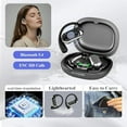 thumbnail image 6 of Viora Auriculares Traductores De Idiomas, Viora Ai Translator Earbuds, Waterproof Intelligent Touch Screen Open Ear Headphone, Ai Real Time Translation Earbuds for Travel, Learning, 6 of 7