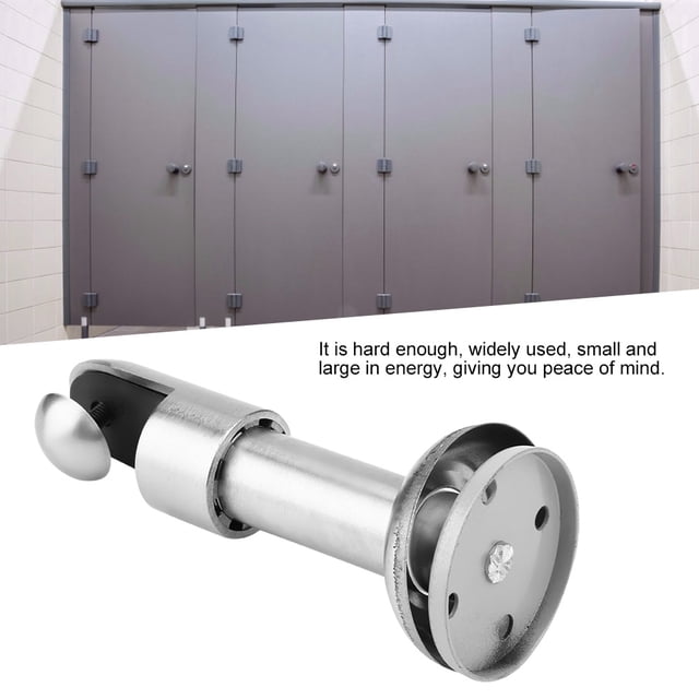 Dioche Public Restroom Partition Fittings Toilet Partition Hardware Stainless Steel Support Feet, Toilet Partition Support Feet, Restroom Partition Fittings