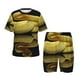 thumbnail image 1 of Balery Yellow White-Lipped Pit Viper Conjunto de Pijama Infantil de Manga Corta con Estampado – Ropa de Dormir de Algodón Suave-XX-Large, 1 of 5