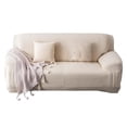 thumbnail image 4 of Funda de sofá reclinable perfecl antideslizante elástica para sofá de 2 plazas beige, 4 of 7