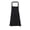 #-【Black | 1 Apron】, variant on Premium Unisex Apron with Pockets - Waterproof Oil Resistant Kitchen Apron for Cooking Dining Cooking Apron Adjustable Neck, White, JKODE