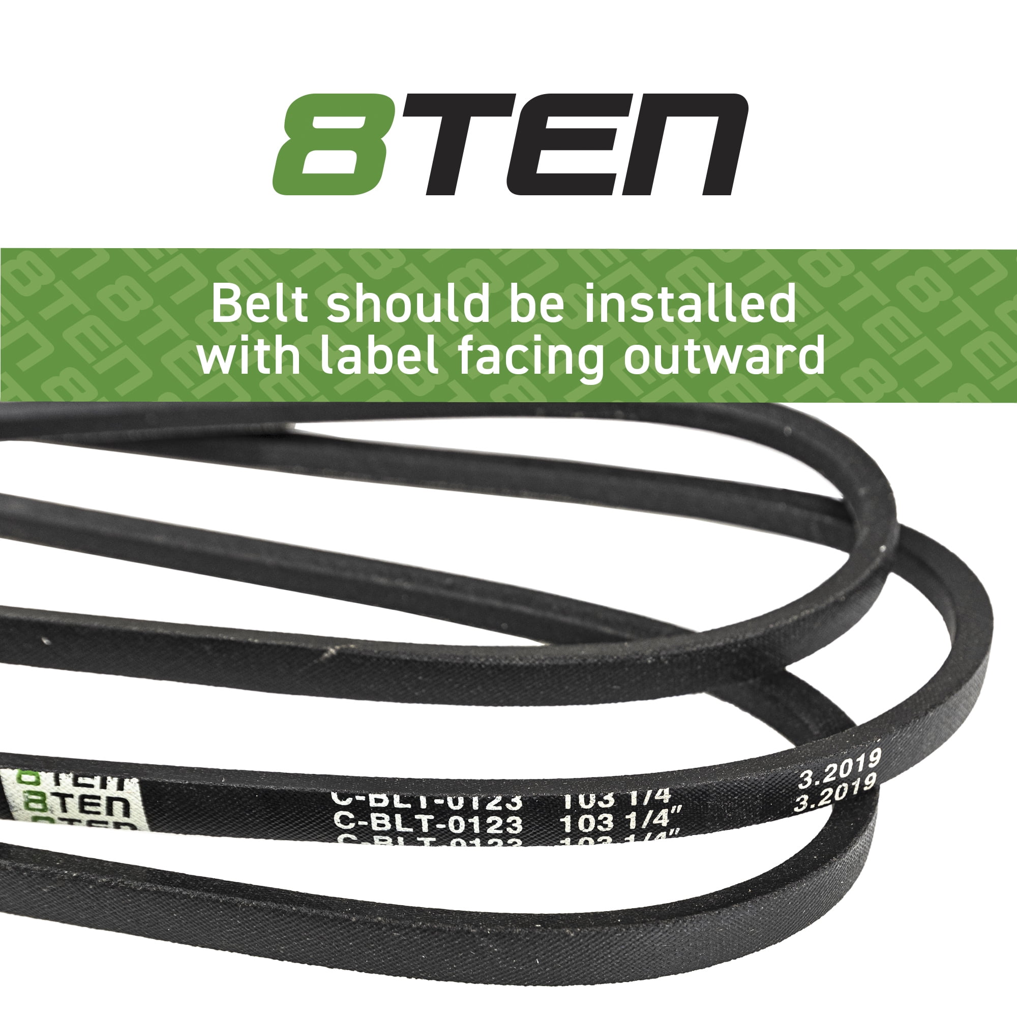 Craftsman t1600 deck belt hotsell