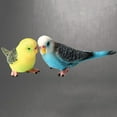 thumbnail image 4 of Yesbay Artificial Forest Parrot Bird Mini Animal Model Garden Lawn Yard Ornament Decor,Blue, 4 of 7