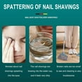 thumbnail image 4 of Nail Clippers, Double-Curved Cutting Blade, Wide Opening Design, Portable Nail Clipper, Automatic Nail Catcher, Clean Precise Trim, Effortless Control, 4 of 8