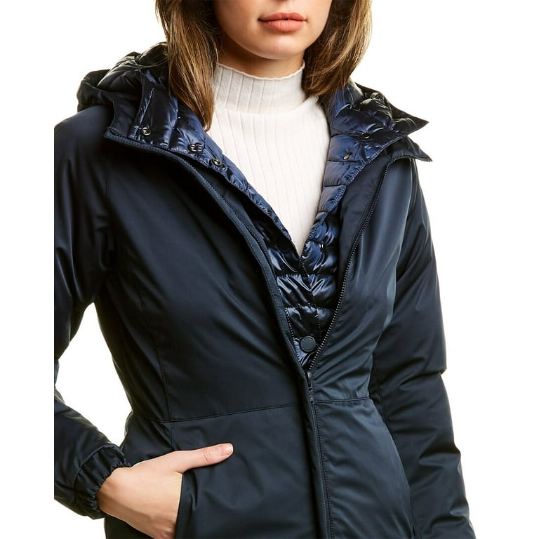 COLMAR womens Recycled Three-Layer Jacket, 46, Navy