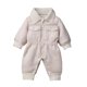 thumbnail image 2 of Mono de moda para exteriores para niños con forro polar grueso y cintura ajustada para niños y niñas., 2 of 9