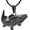 Black, variant on Cremation Jewelry for Ashes Fish Urns Necklace for Men Women Memorial Keepsake Jewelry Shark Fish Ashes Pendant for Pets/Human