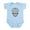 Sky Blue, variant on CafePress - Sugar Skull Black And White Body Suit - Baby Light Bodysuit, Size Newborn - 24 Months