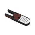 thumbnail image 1 of Colaxi Pool Cue Tip Shaper Pool Cue Tip Trimmer Shaper U Shaped Portable Multi Functional Snooker Grinder Repair Tool Cue Tip Sander Black Argent Label, 1 of 8