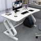 thumbnail image 2 of Metal Laptop Office Desk Writing Vanity Living Room Supplies Computer Desks Legs Setup Escritorios De Ordenador Modern Furniture My Lux Decor Round, 2 of 10
