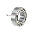 thumbnail image 3 of 689ZZ Deep Groove Ball Bearings Z2 9mmx17mmx5mm Double Shielded Carbon Steel 4pcs, 3 of 4