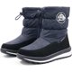 thumbnail image 1 of K KomForme Botas de nieve para niños y niñas, botas de invierno para exteriores, impermeables con forro de piel (niños pequeños/niños grandes), 1 of 4