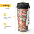 thumbnail image 6 of Camouflage 18oz Double Drinking Coffee Mug – Vacuum Insulated Stainless Steel Travel Cup with Leakproof Lid, 316 Steel Thermos Tumbler for Hot & Cold Beverages, 6 of 6