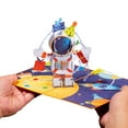thumbnail image 4 of Happy Birthday Astronaut Pop Up Card, 4 of 7