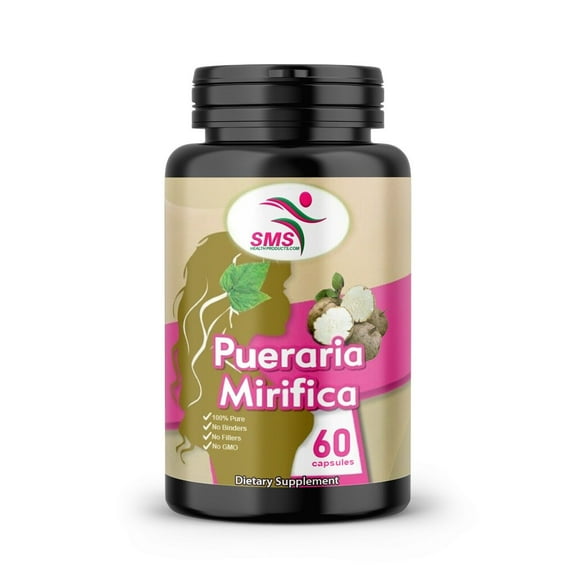 STRONG PUERARIA MIRIFICA CAPSULES ORGANIC 60 PILLS 5000mg