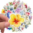thumbnail image 5 of Ensemble de 50 Autocollants de Graffiti de Fleurs de Style Ins Oso de Fresa Autocollants Impermables 3-6 cm, 5 of 5
