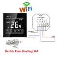 thumbnail image 1 of Home Smart Intelligent WiFi Thermostat Room Electric Water Gas Boiler Floor Heating Temperature Controller ,Easy to Install, 1 of 6