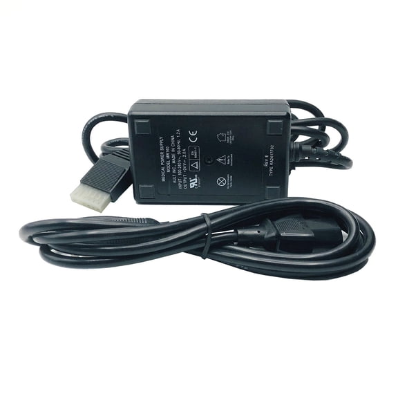 Pre-Owned 48W Ault MW160 AC Adapter 6-Pin 24V 2A Medical Power Supply