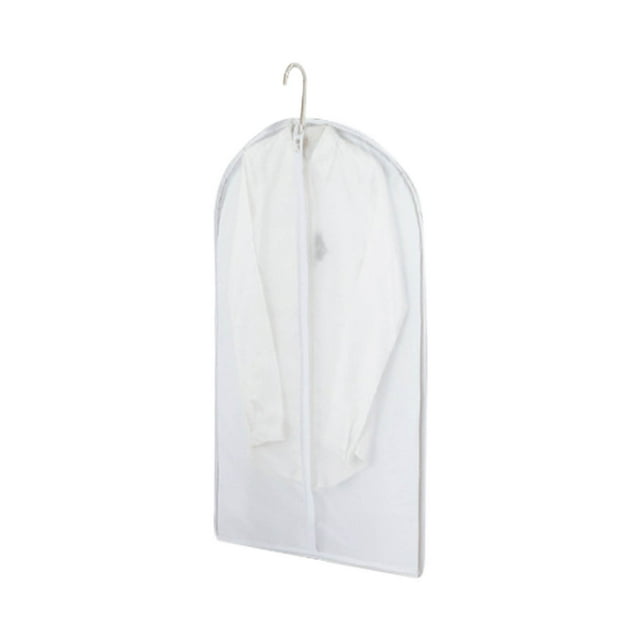 Boovnll Clothes Storage, Large Capacity Thicken Clear Garment Bags for Hanging Clothes Clothes Covers Protecting Full Zipper Suit Bags Garment Cover for Closet and Cloth Storage Storage Bags