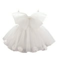 thumbnail image 4 of HUANBAI Girls Party Dress Elegant Embroidered Tutu Gown For Birthday Performance Flower Girl Formal Attire A-line Sundress 6-9 Months, 4 of 9